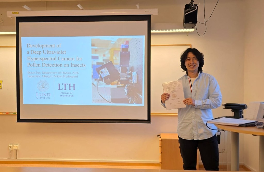 Milestone Alert: Shijun Sun Defends His Master&nbsp;Thesis!